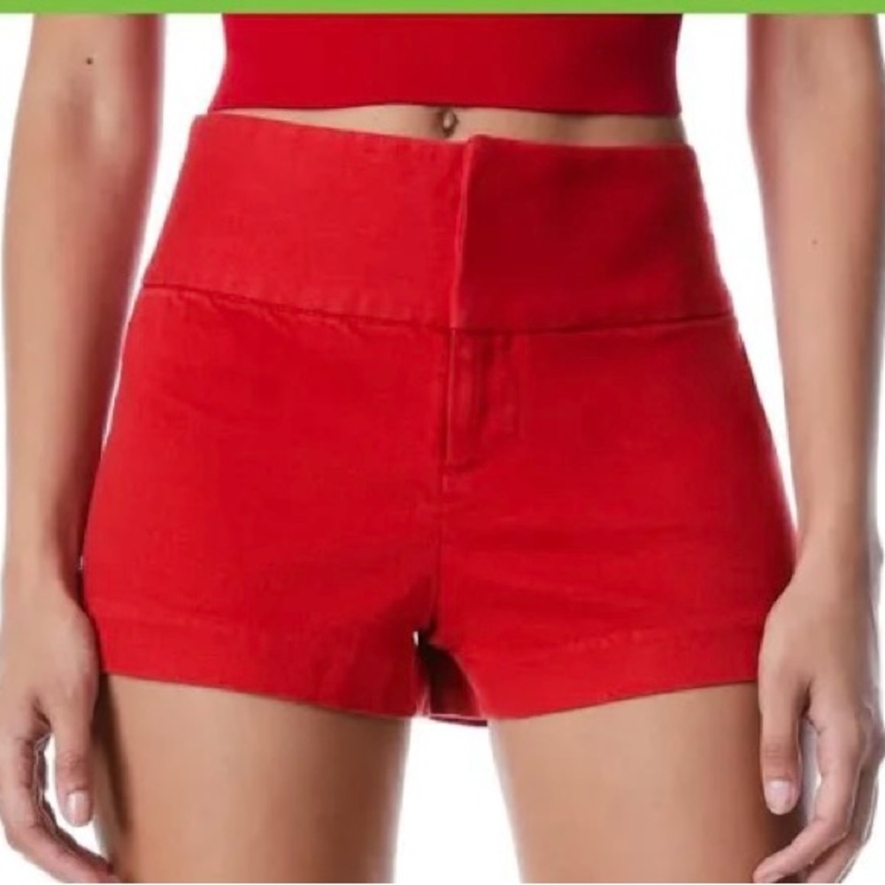 Alice and Olivia jean shorts